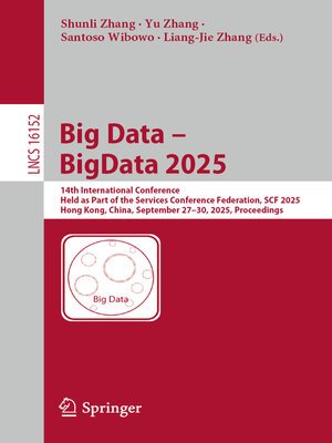 cover image of Big Data – BigData 2025